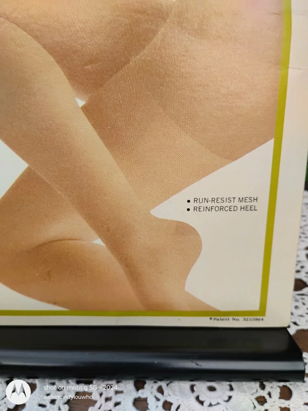 Sears Best Cling-alon ultra sheer panty hose NIP 70s new old stock Toast XL size